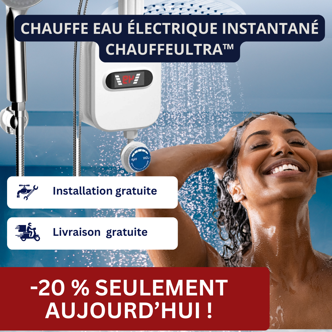 Kit de chauffe-eau électrique instantané 3000W ChauffeUltra ™ Bamako